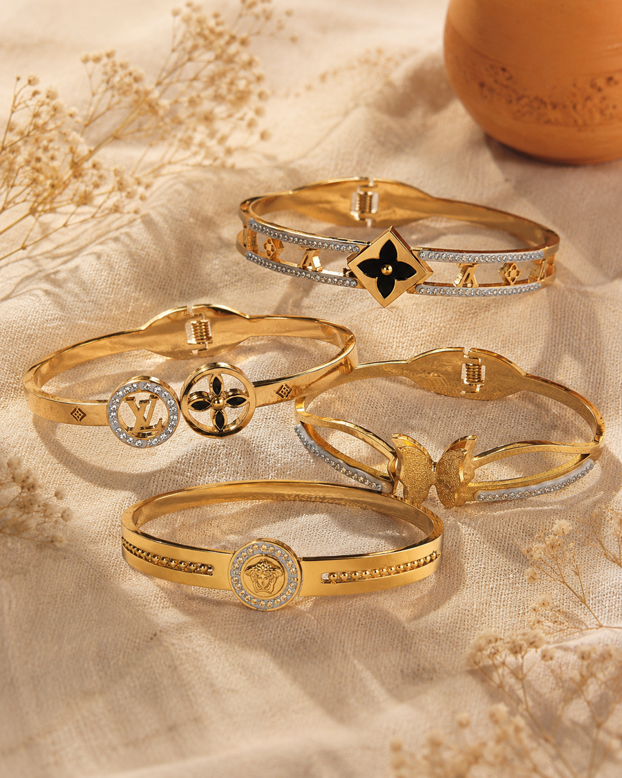 Gold Bangles & Bracelets
